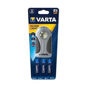VARTA Varta 16647101421 - LED Ručná baterka SILVER LIGHT LED/3xAAA vyobraziť