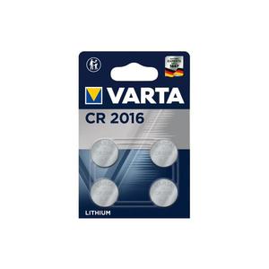 VARTA Varta 6016101404 - 4 ks Líthiová batéria gombíková ELECTRONICS CR2016 3V vyobraziť