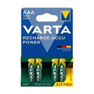 VARTA Varta 5703301494 - 3+1 ks Nabíjacie batérie ACCU AAA Ni-MH/1000mAh/1, 2V vyobraziť