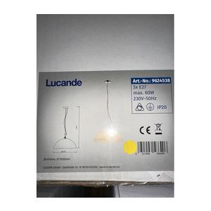 Lucande Lucande - Luster na lanku LOURENCO 3xE27/60W/230V vyobraziť
