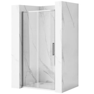 Posuvné sprchové dveře Rea Rapid 110 chrom vyobraziť
