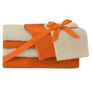 Sada 6 ks uterákov FLOSS klasický štýl oranžová vyobraziť