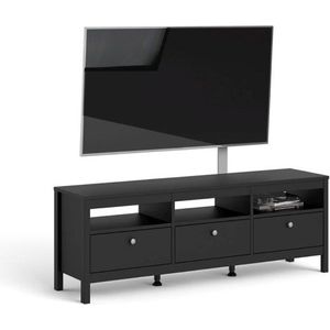TV stolek DRILL 151 cm černý vyobraziť