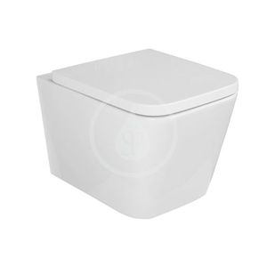 Kielle - Arkas I Závesné WC s doskou SoftClose, Rimless, biela 30111000 vyobraziť