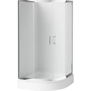 DEANTE - Funkia chróm - Sprchovací kút, polguľatý, 80x80 cm - výška 170 cm KYP_654K vyobraziť