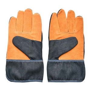 Modro-oranžové záhradnícke rukavice Esschert Design Denim vyobraziť