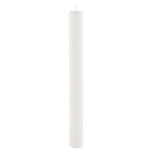Biela dlhá sviečka Ego Dekor Cylinder Pure, doba horenia 42 h vyobraziť