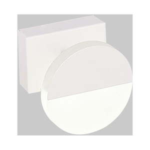 Biele LED nástenné svietidlo Sing - Candellux Lighting vyobraziť