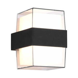 LED nástenné vonkajšie svietidlo (výška 13 cm) Molina - Trio vyobraziť