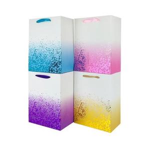 TORO Papierová darčeková taška TORO 32x26x12cm MIX farebné škvrny vyobraziť