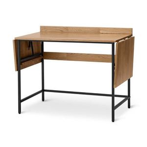 Rozkladací písací stôl z masívneho dreva vyobraziť