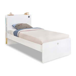 Biela jednolôžková posteľ 120x200 cm – Kalune Design vyobraziť