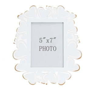 Biely kovový rámček na fotky Mauro Ferretti, 25 x 27, 7 cm vyobraziť
