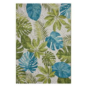 Zeleno-tyrkysový vonkajší koberec 285x200 cm Flair - Hanse Home vyobraziť