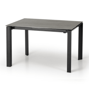 Sconto Jedálenský stôl HURAZUN sivá/čierna vyobraziť