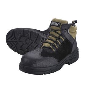 PARKSIDE® Pánska kožená bezpečnostná obuv S3 (41, čierna/kaki) vyobraziť