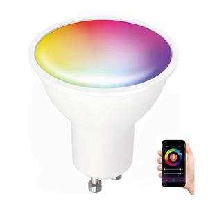 LED RGB Inteligentná stmievateľná žiarovka GU10/5W/230V 2700-6500K Wi-Fi Tuya vyobraziť