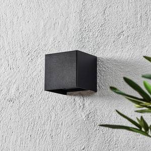 FISCHER & HONSEL Vonkajšie LED svietidlo Wall, kubické, čierna vyobraziť