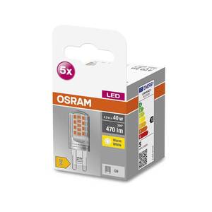OSRAM OSRAM Base PIN LED kolík G9 4, 2W 470lm 5ks vyobraziť
