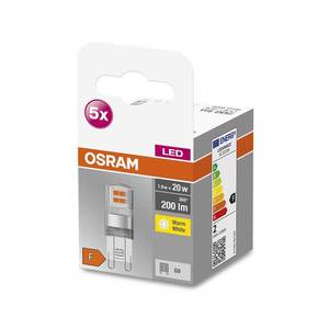 OSRAM OSRAM Base PIN LED s kolíkom G9 1, 9 W 2 700 K 5 ks vyobraziť