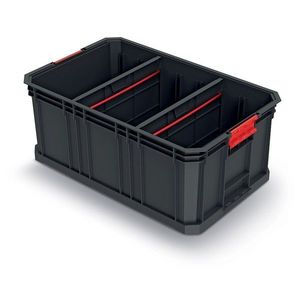 Dílenský box MODIXX II 52 x 32, 9 x 21 cm černo-červený vyobraziť