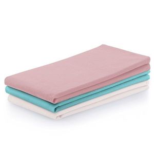 Súprava kuchynských uterákov Letty Plain - 3 ks ružová/tyrkysová vyobraziť