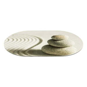 Béžová kúpeľňová predložka 50x80 cm Sand & Stone - Wenko vyobraziť