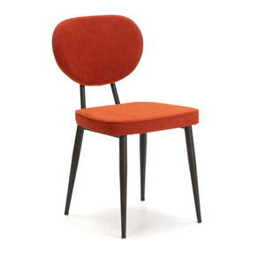 Oranžové jedálenské stoličky v súprave 2 ks Zenit – Marckeric vyobraziť