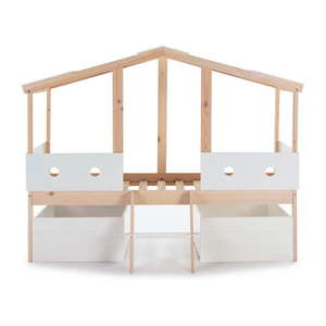 Biele zásuvky pod detskú posteľ 2 ks Compte – Marckeric vyobraziť