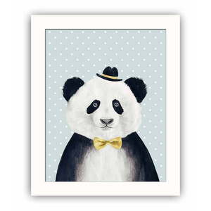 Dekoratívny obraz Panda, 28, 5 × 23, 5 cm vyobraziť