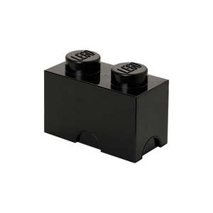 Čierny úložný dvojbox LEGO® vyobraziť