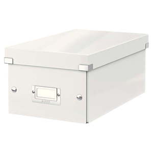 Biely kartónový úložný box s vekom 21x35x15 cm Click&Store – Leitz vyobraziť