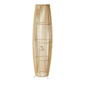Stojacia lampa v prírodnej farbe s bambusovým tienidlom (výška 88 cm) Natural Way - Casa Selección vyobraziť