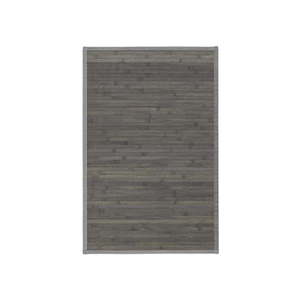 Zelený/sivý bambusový koberec 60x90 cm – Casa Selección vyobraziť