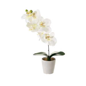Umelá rastlina (výška 45 cm) Orchid – Casa Selección vyobraziť