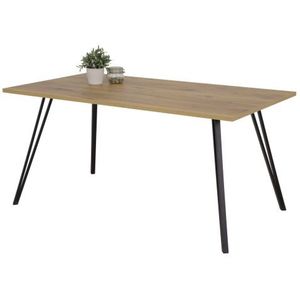 Jedálenský stôl Oksana 160x90 cm, cínový dub% vyobraziť