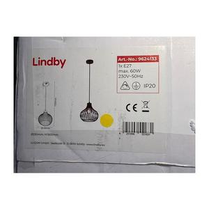 Lindby Lindby - Luster na lanku FRANCES 1xE27/60W/230V vyobraziť