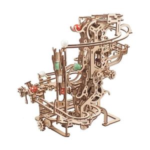 Ugears Ugears - 3D drevenené mechanické puzzle Guličková dráha reťazová vyobraziť