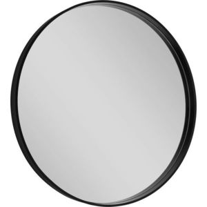 SAPHO - NOTION guľaté zrkadlo v ráme, ø 80cm, čierna mat NT800 vyobraziť