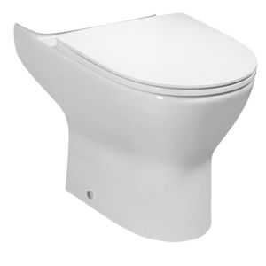 Bruckner - DARIO RIMLESS WC misa pre kombi, spodný/zadný odpad, biela 201.401.4 vyobraziť