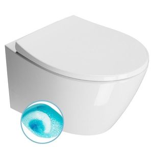 GSI - MODO závesná WC misa, Swirlflush, 37x52cm, biela ExtraGlaze 981611 vyobraziť