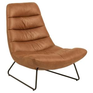 Dizajnová stolička Milford brandy hnedá vyobraziť