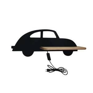 Detská lampička CAR LED Candellux Čierna vyobraziť
