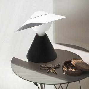 Stilnovo Stilnovo Fante stolová LED lampa, 2 700 K, čierna vyobraziť