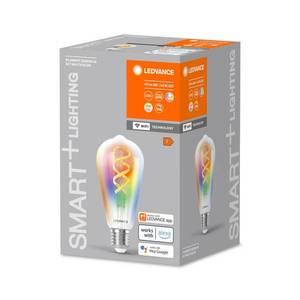LEDVANCE SMART+ LEDVANCE SMART+ WiFi E27 4, 8W Edison číra RGB CCT vyobraziť