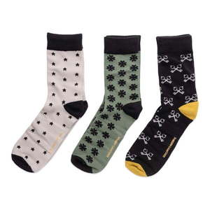 Pánske ponožky veľkosť 41-45 súprava 3 párov Lucky – Gentlemen's Hardware vyobraziť