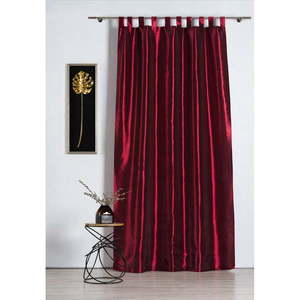 Vínovočervený záves 140x245 cm Royal Taffeta – Mendola Fabrics vyobraziť