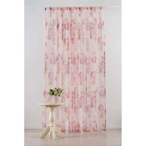 Ružová záclona 300x245 cm Angel – Mendola Fabrics vyobraziť