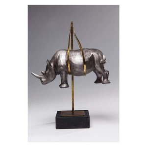 Dekorácie Kare Design Hanging Rhino, výška 43 cm vyobraziť