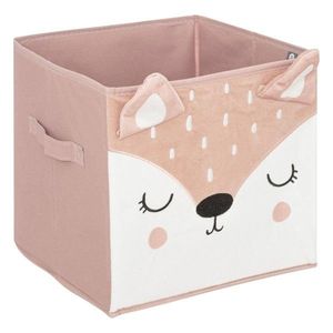 Detský úložný box JELONEK ružový vyobraziť